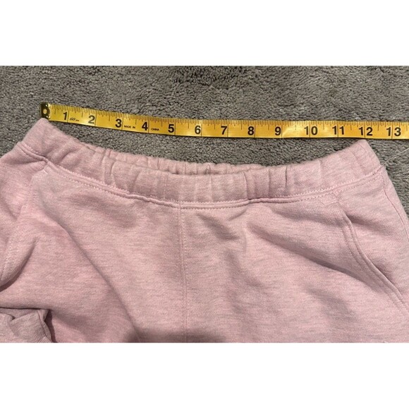 Free People For The Win Joggers Sweatpants XS High Rise Fleece Lined Candy Pink - Picture 8 of 8